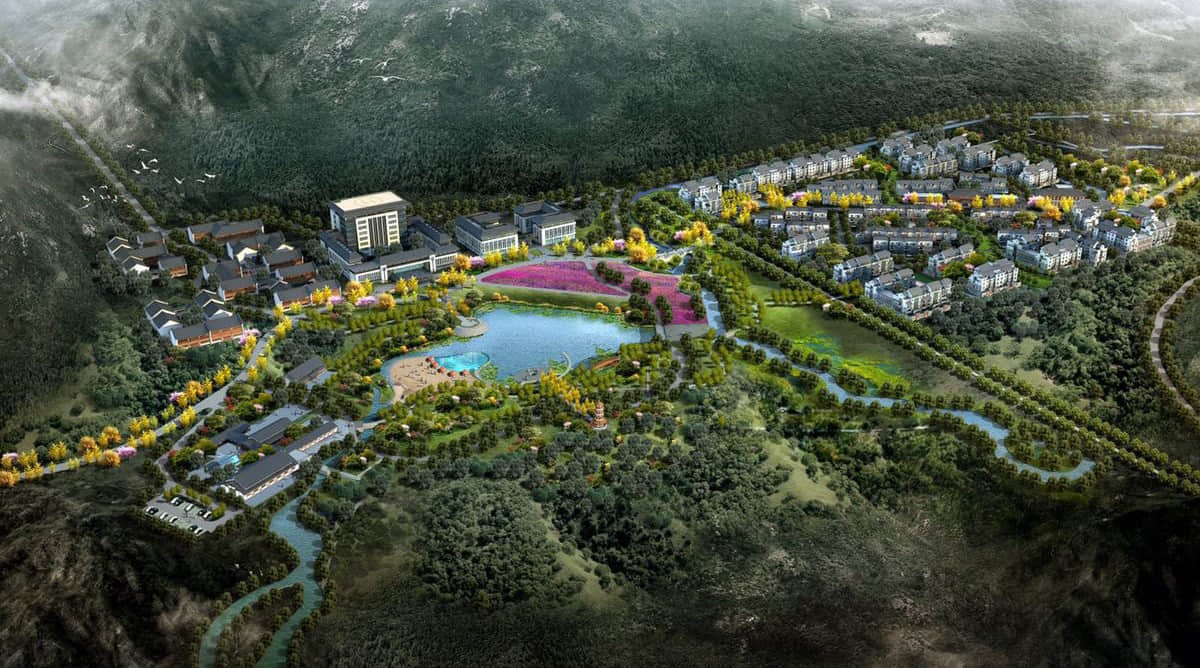 康養(yǎng)小鎮(zhèn)景觀設計