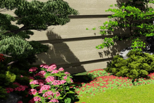 庭院植被設計效果圖