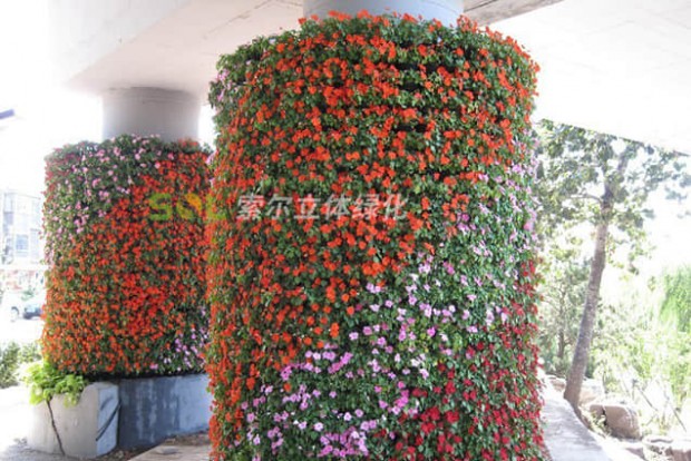 橋墩綠化景觀設(shè)計(jì)實(shí)際效果圖