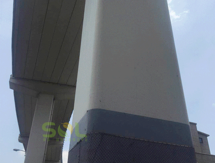 橋墩綠化的安裝流程