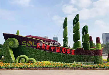 道路廣場(chǎng)綠化