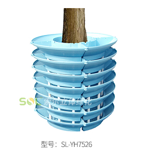 行道樹綠化-花盆式組合造景